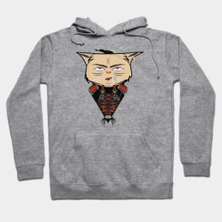 SkinnyCatzzz, What's your Persona. Samurai cat Hoodie